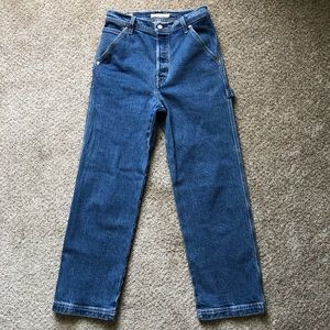 Levi's Premium Ribcage Straight Ankle Utility Women’s Jeans